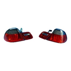 BMW 3 Series E46 Coupe LED Rear Lights Red/Black - 4 Piece Set (1999-2003) 7 BMW 3 Series E46 Coupe LED Rear Lights Red/Black - 4 Piece Set (1999-2003)