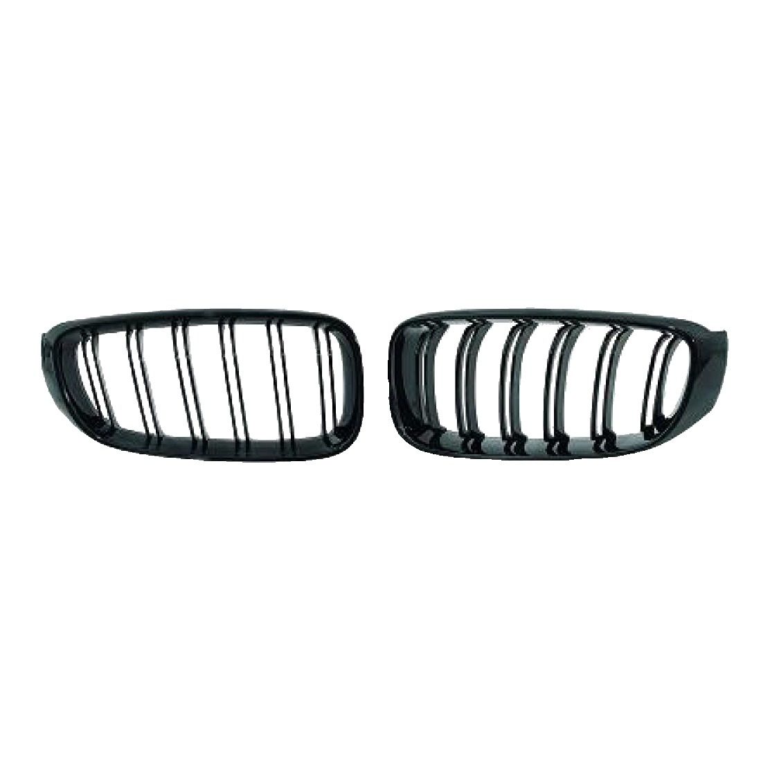 BMW 3 Series F34 GT Gloss Black Twin Slat Kidney Grilles (2013-2020) 1 BMW 3 Series F34 GT Gloss Black Twin Slat Kidney Grilles (2013-2020)