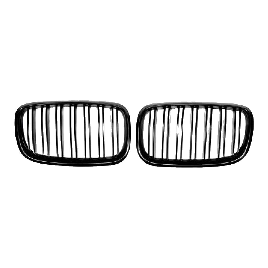 BMW X5 E70 Matt Black Twin Slat Kidney Grilles (2007-2012) 1 X5 E70 Matt Black Twin Slat Kidney Grilles 1291342