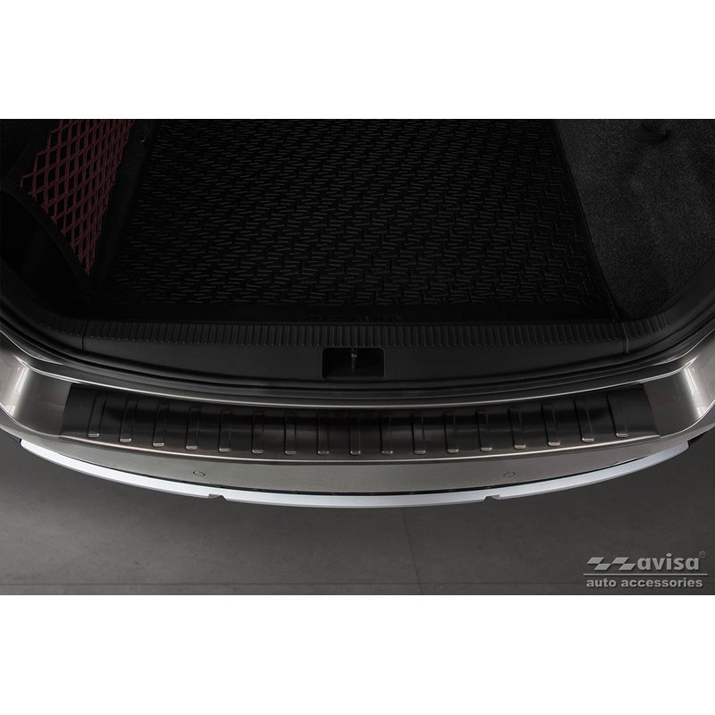 Avisa Skoda Octavia Mk3 5E Stainless Rear Bumper Protector (2013-2020) 2 Avisa Skoda Octavia Mk3 5E Stainless Rear Bumper Protector (2013-2020) - Image 2
