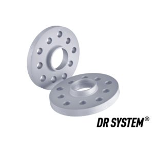 H&R TRAK+ Wheel Spacers Pair 15mm Silver 5x108 63.3mm CB