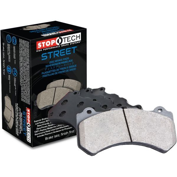 StopTech Street Rear Brake Pads – Honda Accord / Prelude / Integra / Civic / CR-Z (1991-2015) 2 StopTech Street Rear Brake Pads – Honda Accord / Prelude / Integra / Civic / CR-Z (1991-2015) - Image 2