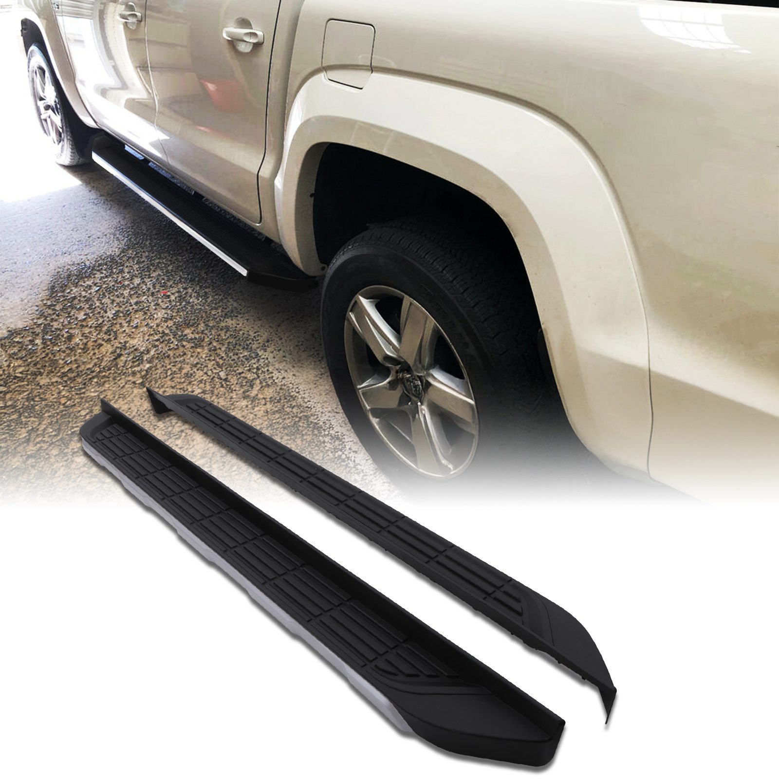 MACH 4x4 - VW Amarok Side Steps (2010-2020) 1 MACH 4x4 - VW Amarok Side Steps (2010-2020)