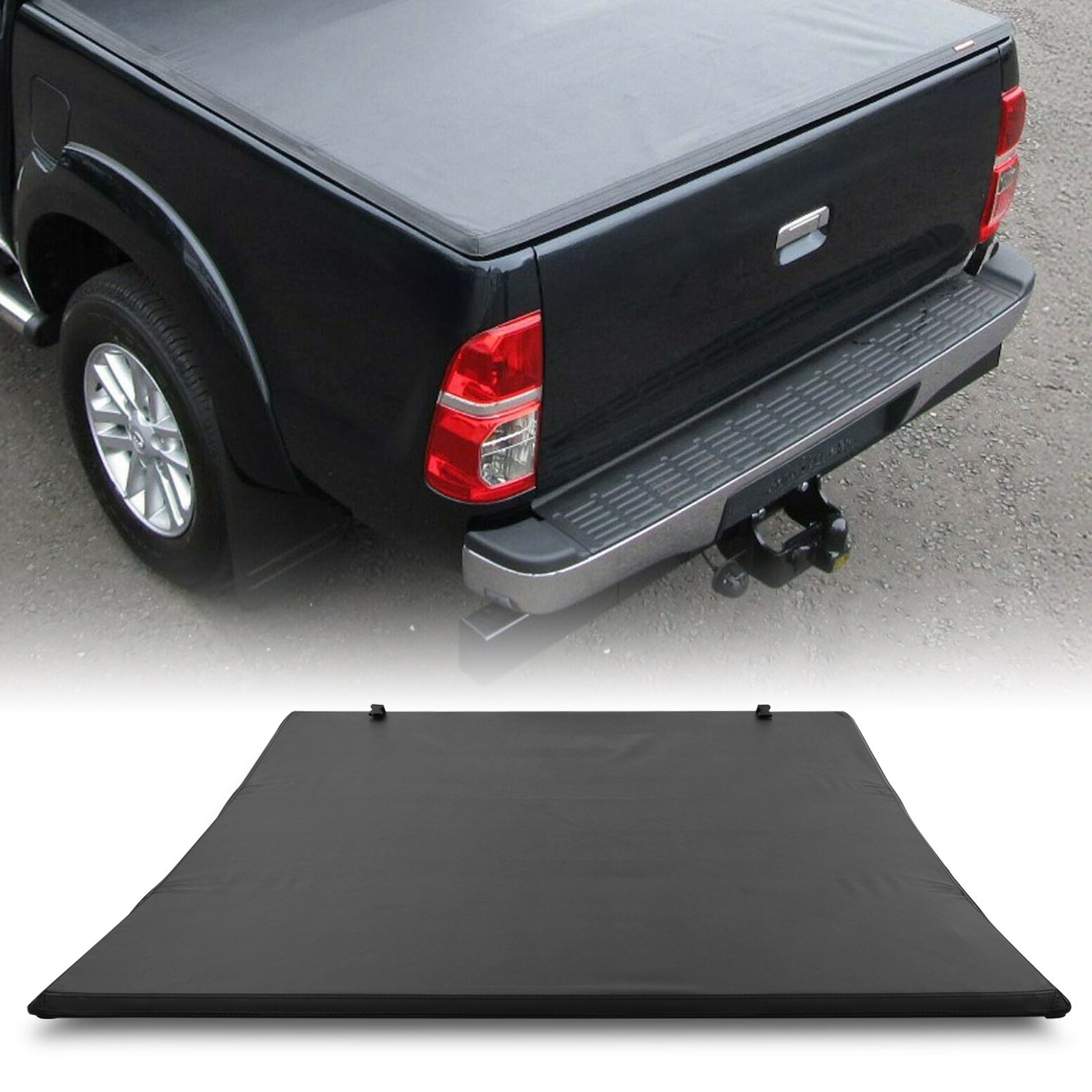 MACH 4x4 - Isuzu D-Max Black 3 Tri Fold Tonneau Cover (2012-2016) 1 MACH 4x4 Isuzu D-Max