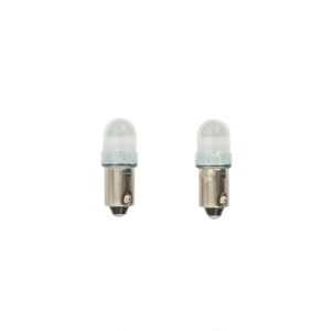 AutoStyle BA9s LED Bulbs White (Pair) 8 AutoStyle BA9s LED Bulbs White (Pair)