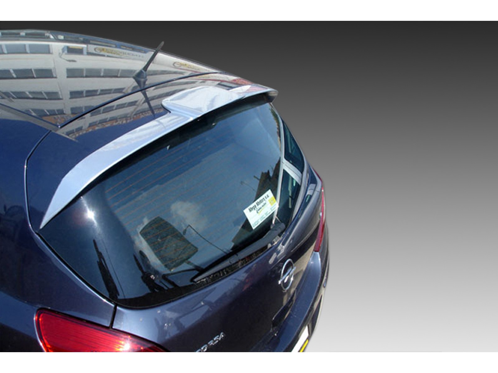 Roof Spoiler Opel Corsa D Sportback (2006-2014) 1 Roof Spoiler Opel Corsa A-317