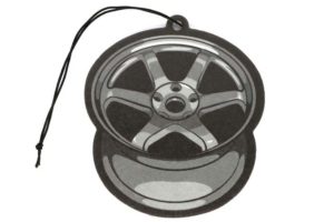 TE37 Style Wheel Car Air Freshener – New Car Scent