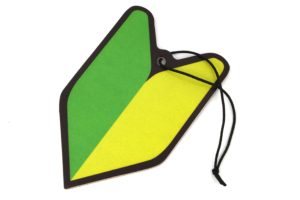 JDM Wakaba Leaf Car Air Freshener – New Car Scent
