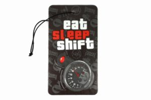 Eat Sleep Shift Car Air Freshener – New Car Scent