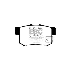 EBC Honda Accord CU Yellowstuff Rear Brake Pads (2008-2015) 10 EBC Honda Accord CU Yellowstuff Rear Brake Pads (2008-2015)