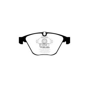 EBC BMW 3-Series E90/E92 Redstuff Front Brake Pads (2005-2011) 10 EBC BMW 3-Series E90/E92 Redstuff Front Brake Pads (2005-2011)