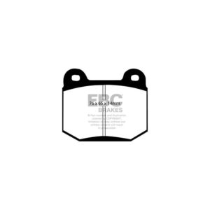 EBC Mitsubishi Lancer / EVO 4-5-6 CP9A/CN9A Redstuff Rear Brake Pads (1996-2001) 7 EBC Mitsubishi Lancer / EVO 4-5-6 CP9A/CN9A Redstuff Rear Brake Pads (1996-2001)