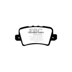 EBC Honda Civic FN/FN2 Yellowstuff Rear Brake Pads (2005-2012) 9 EBC Honda Civic FN/FN2 Yellowstuff Rear Brake Pads (2005-2012)