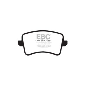EBC Audi A4 B8/B8.5 Greenstuff 2000 Rear Brake Pads (2008-2015) 10 EBC Audi A4 B8/B8.5 Greenstuff 2000 Rear Brake Pads (2008-2015)