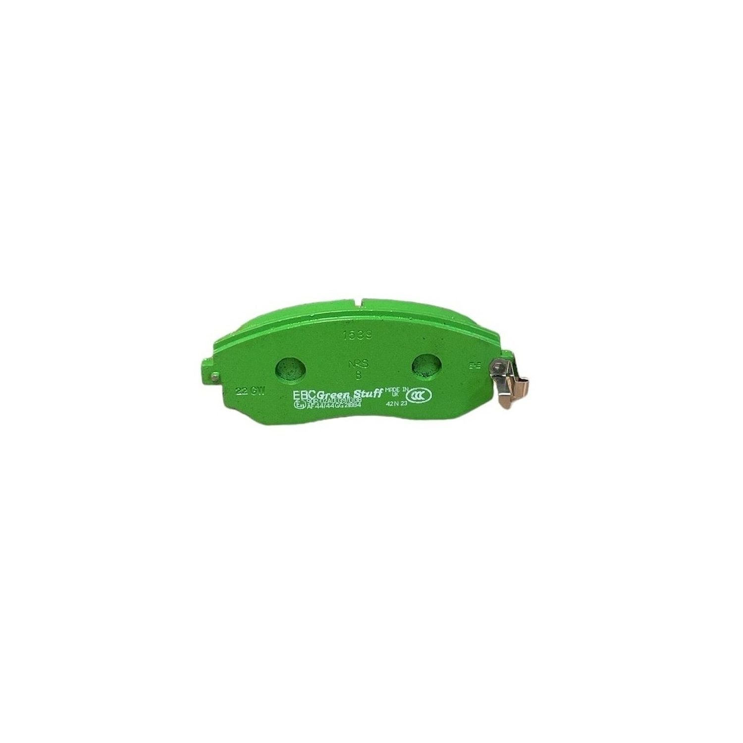 EBC Subaru Impreza Greenstuff 2000 Front Brake Pads 3 EBC Subaru Impreza Greenstuff 2000 Front Brake Pads - Image 3