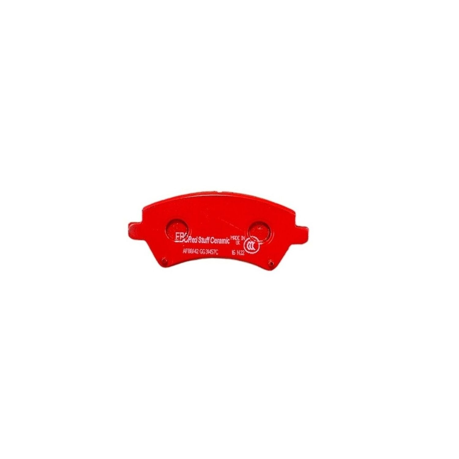 EBC Toyota Corolla E120 Redstuff Front Brake Pads (2002-2007) 3 EBC Toyota Corolla E120 Redstuff Front Brake Pads (2002-2007) - Image 3