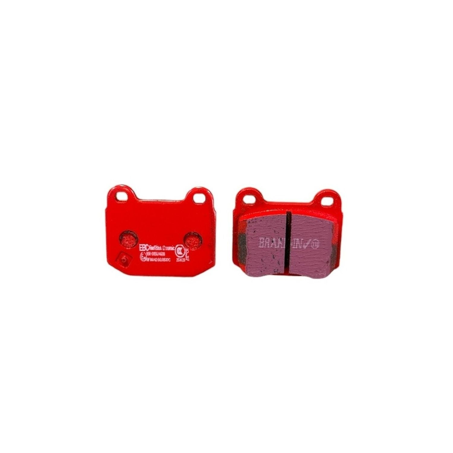 EBC Subaru Impreza Redstuff Rear Brake Pads (2001-2007) 2 EBC Subaru Impreza Redstuff Rear Brake Pads (2001-2007) - Image 2