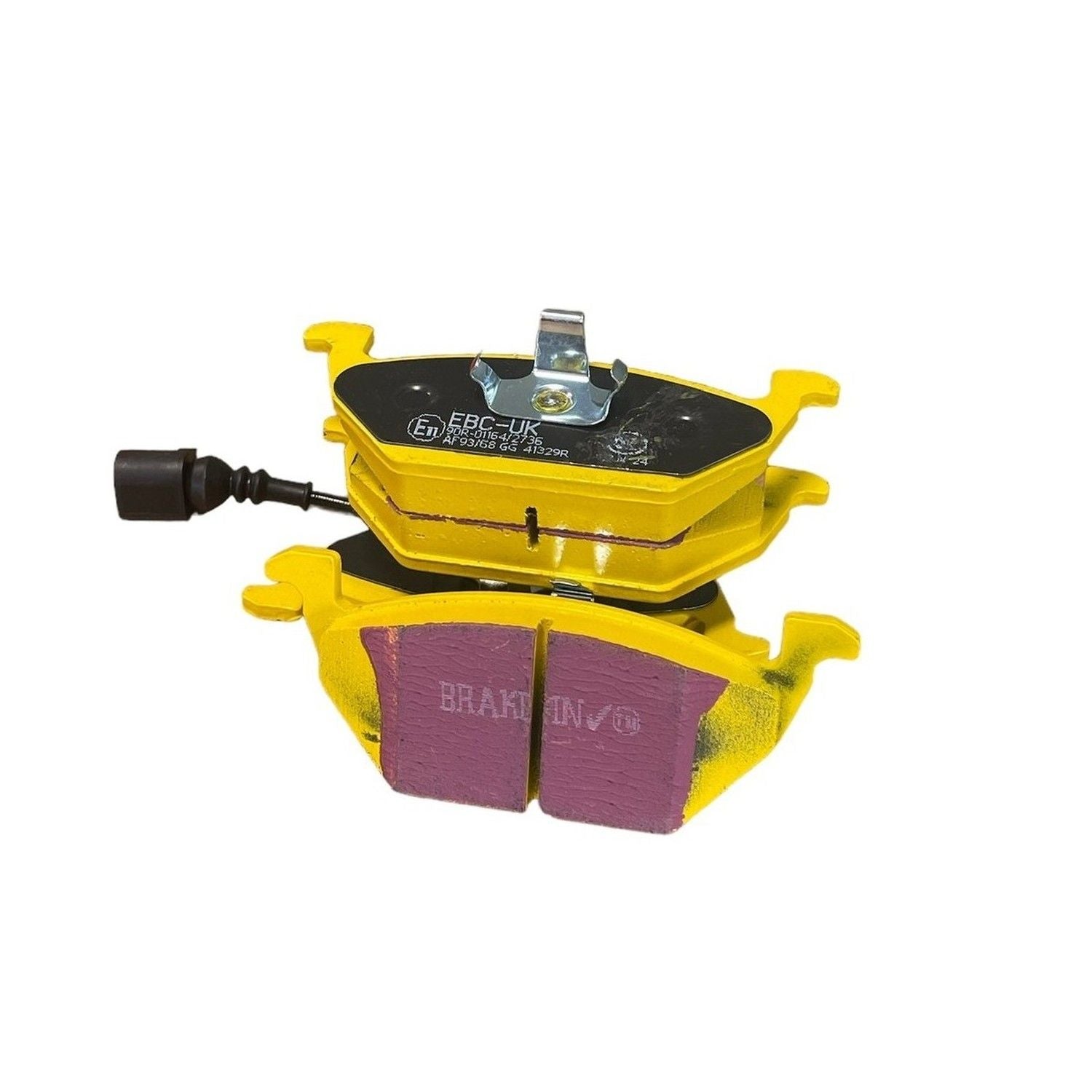 EBC VW Golf Mk4 Yellowstuff Front Brake Pads (1997-2005) 1 EBC VW Golf Mk4 Yellowstuff Front Brake Pads (1997-2005)