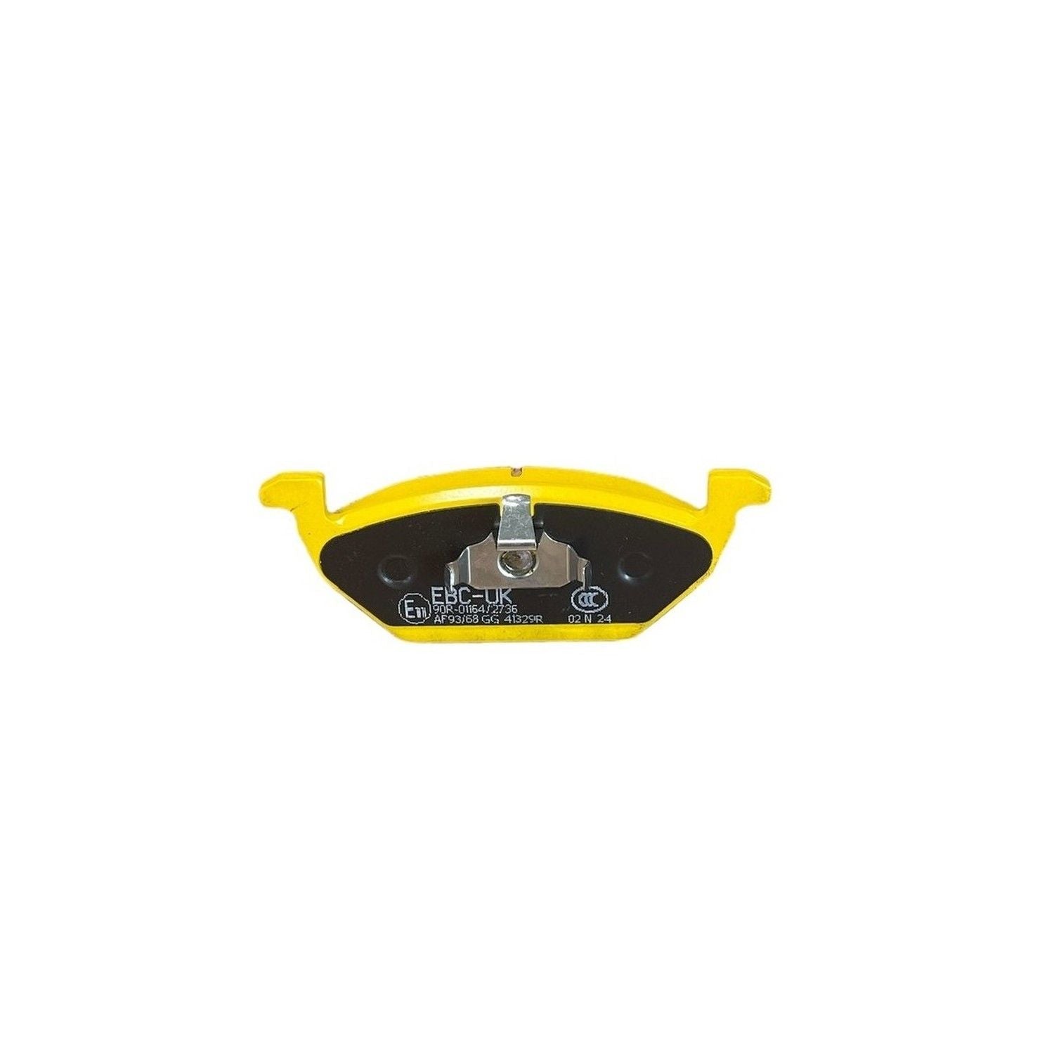 EBC VW Golf Mk4 Yellowstuff Front Brake Pads (1997-2005) 3 EBC VW Golf Mk4 Yellowstuff Front Brake Pads (1997-2005) - Image 3