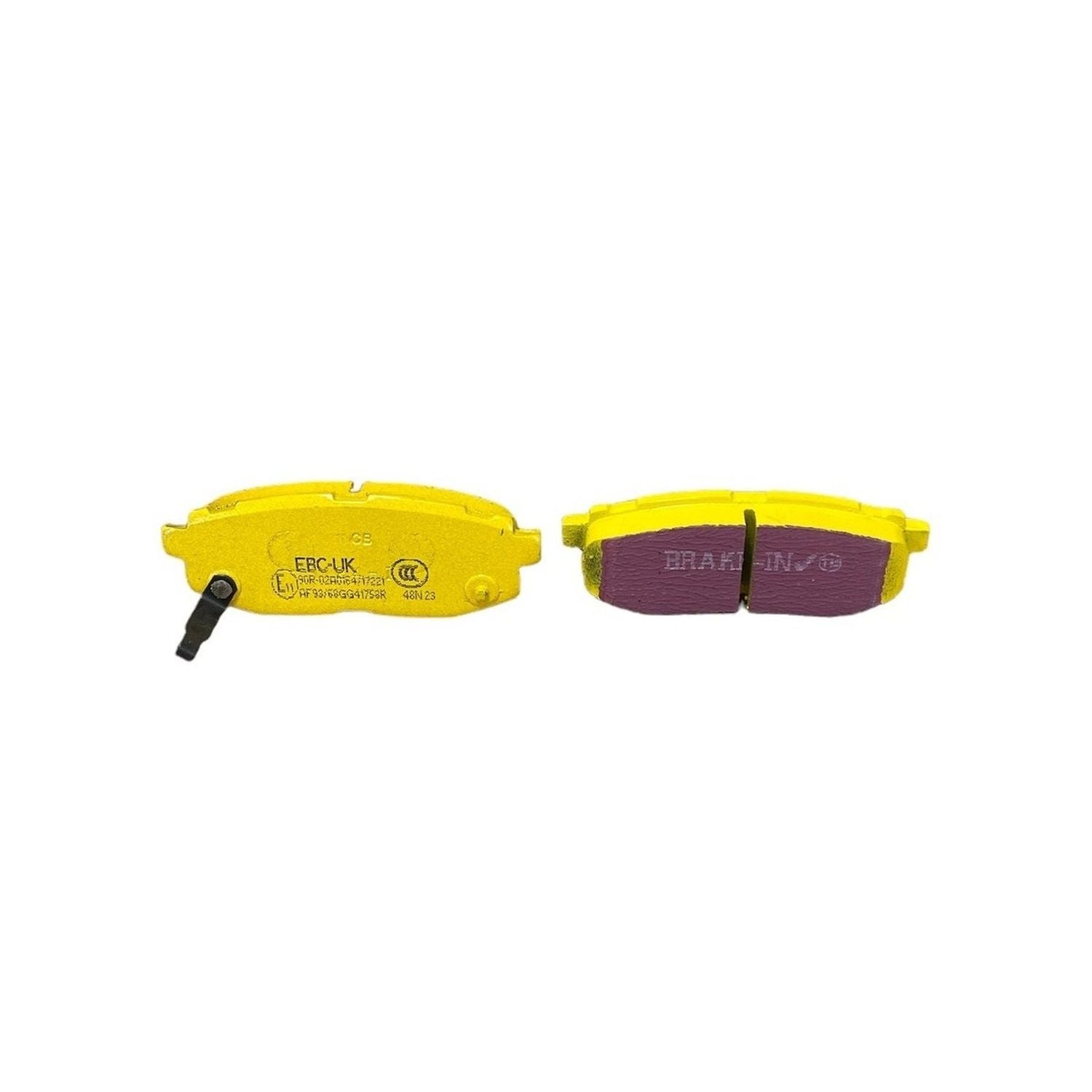EBC Toyota GT86 Zn6 Yellowstuff Rear Brake Pads 2 EBC Toyota GT86 Zn6 Yellowstuff Rear Brake Pads - Image 2