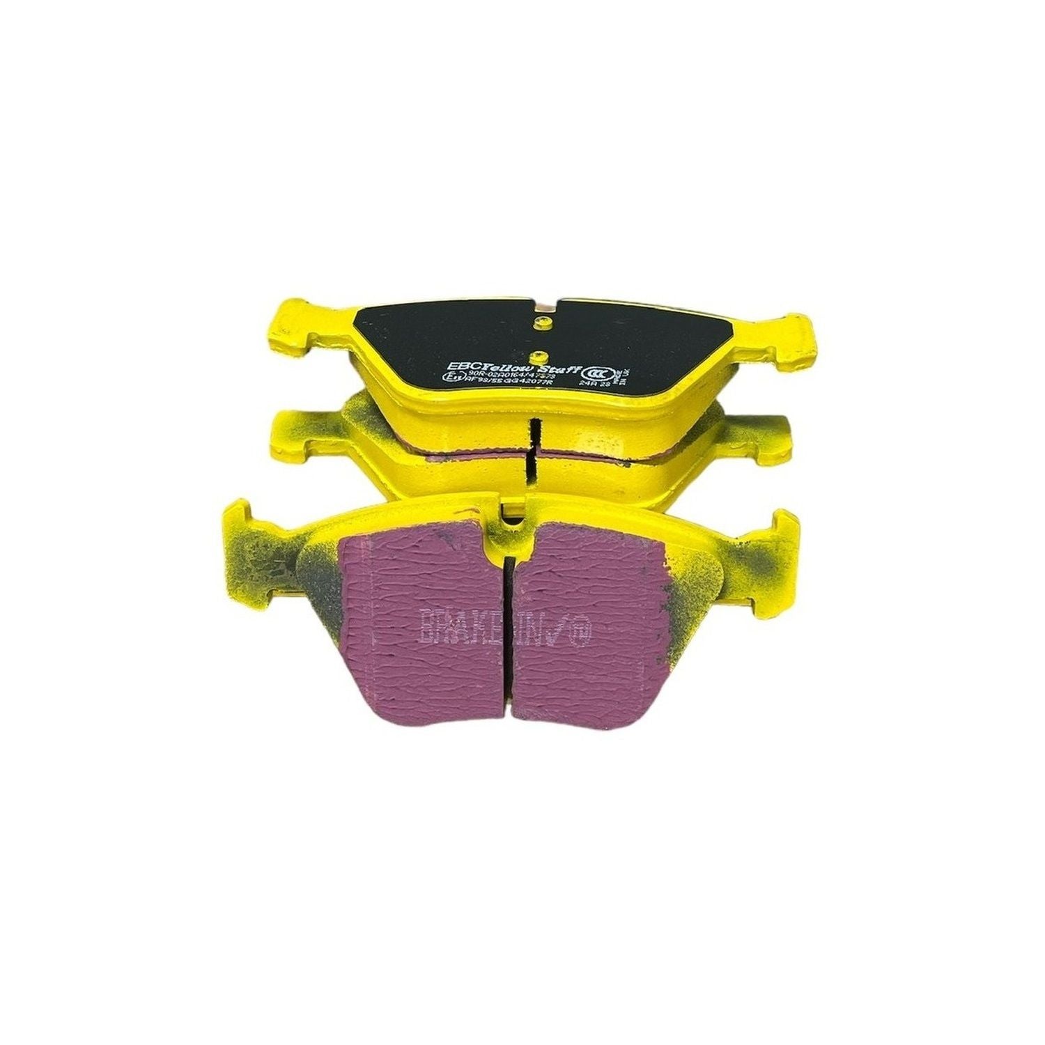 EBC BMW 3-Series E90/E92 Yellowstuff Front Brake Pads (2005-2011) 1 EBC BMW 3-Series E90/E92 Yellowstuff Front Brake Pads (2005-2011)
