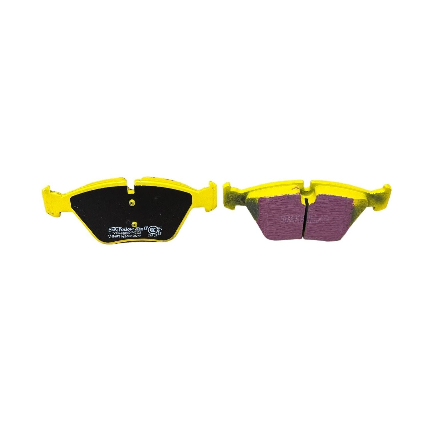 EBC BMW 3-Series E90/E92 Yellowstuff Front Brake Pads (2005-2011) 2 EBC BMW 3-Series E90/E92 Yellowstuff Front Brake Pads (2005-2011) - Image 2