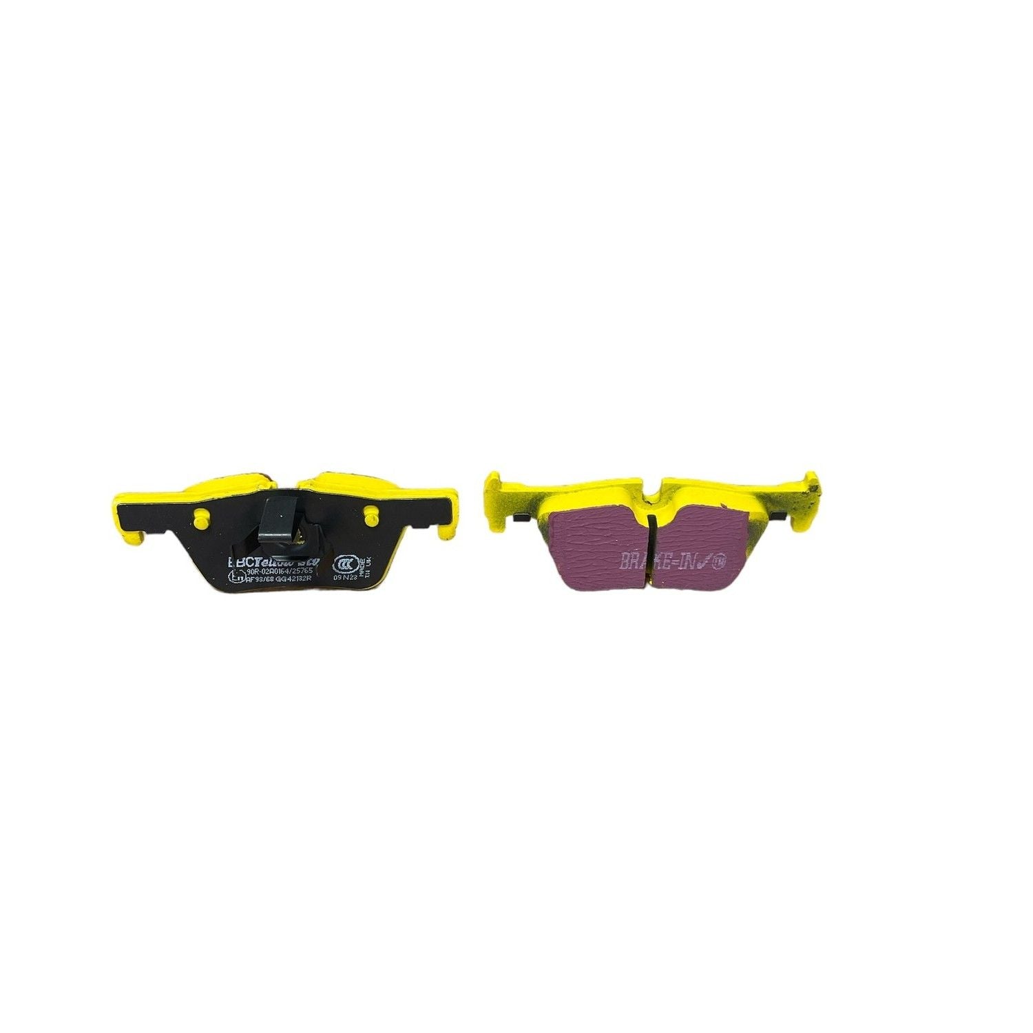 EBC BMW 3-Series F30 Yellowstuff Rear Brake Pads (2011-2019) 2 EBC BMW 3-Series F30 Yellowstuff Rear Brake Pads (2011-2019) - Image 2
