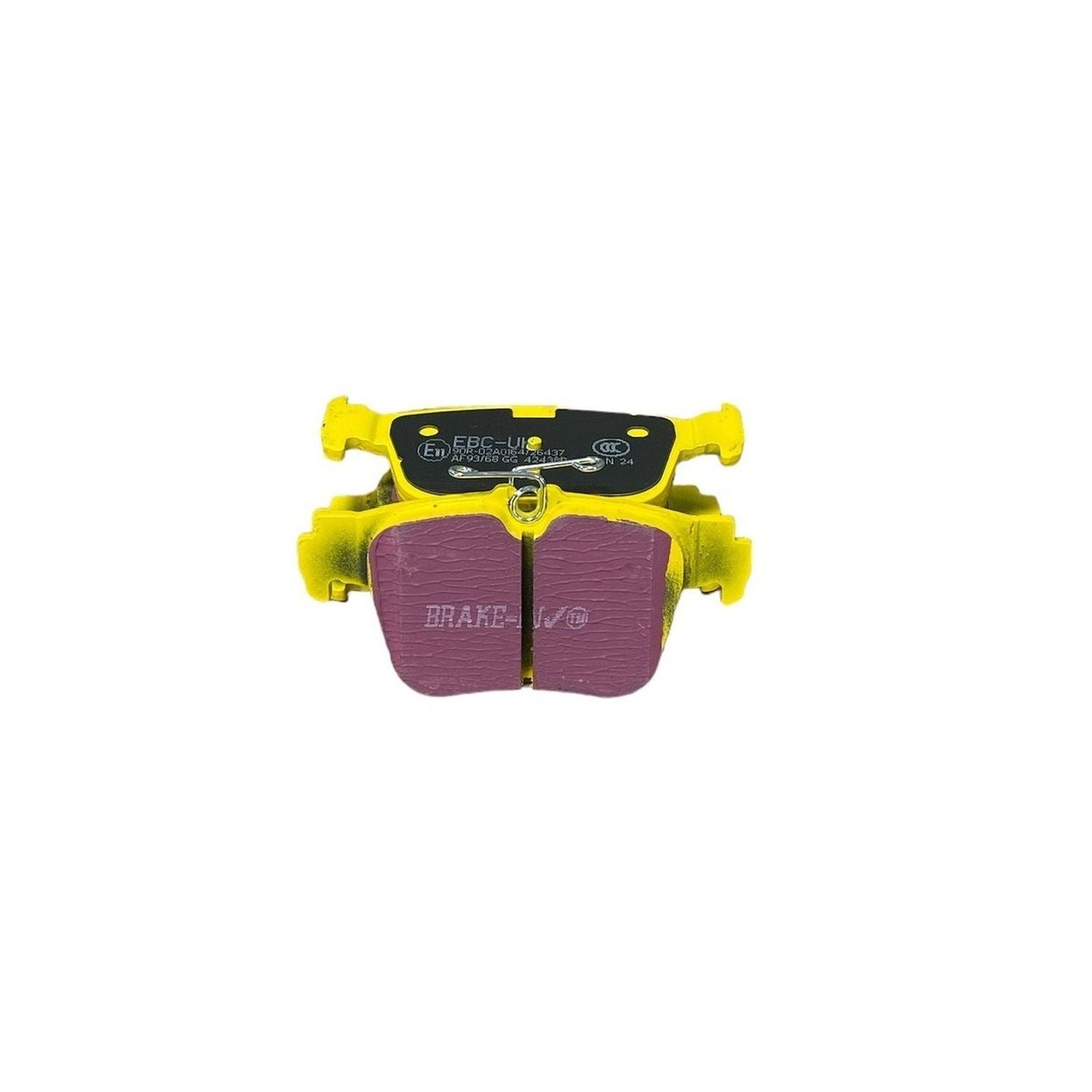 EBC VW Golf Mk8 Yellowstuff Rear Brake Pads (2019-on) 1 EBC VW Golf Mk8 Yellowstuff Rear Brake Pads (2019-on)