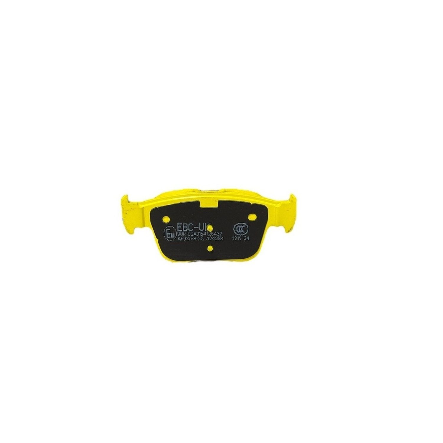 EBC VW Golf Mk8 Yellowstuff Rear Brake Pads (2019-on) 3 EBC VW Golf Mk8 Yellowstuff Rear Brake Pads (2019-on) - Image 3