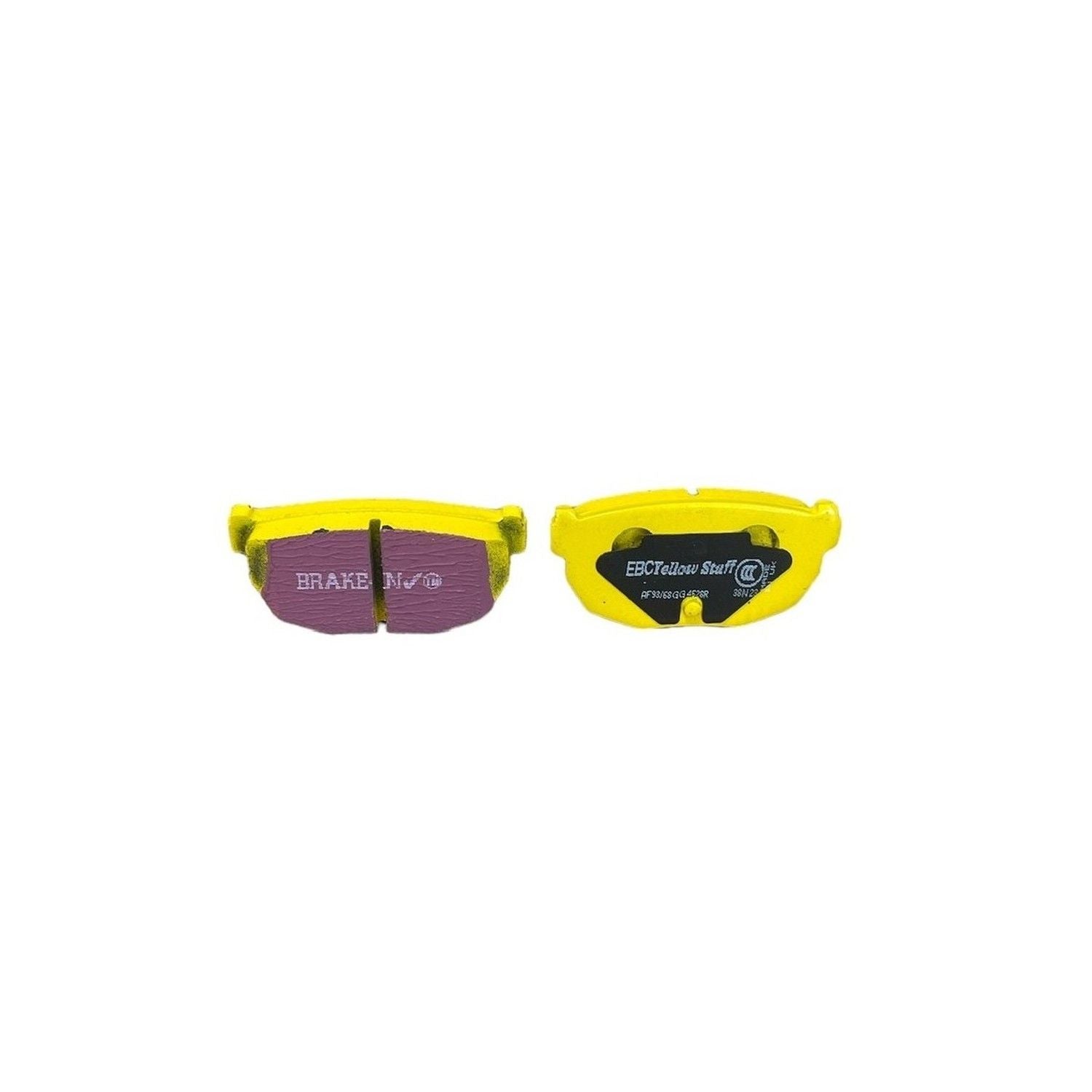 EBC Nissan Silvia S13 Yellowstuff Rear Brake Pads 2 EBC Nissan Silvia S13 Yellowstuff Rear Brake Pads - Image 2