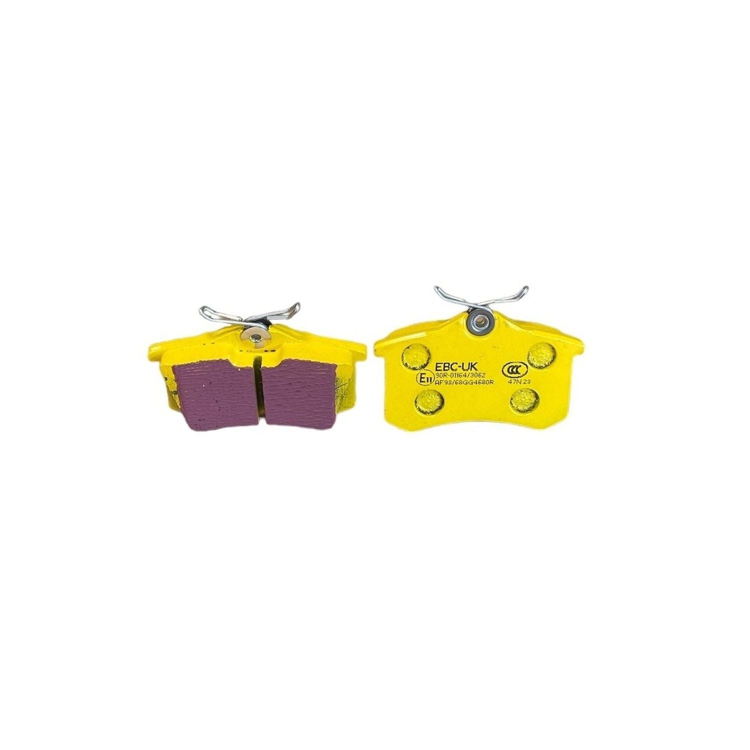 EBC VW Golf Mk3 Yellowstuff Rear Brake Pads (1991-1997) 2 EBC VW Golf Mk3 Yellowstuff Rear Brake Pads (1991-1997) - Image 2