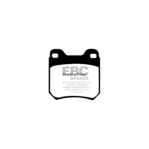 EBC Opel Vectra B Yellowstuff Rear Brake Pads (1995-2003) 2 EBC Opel Vectra B Yellowstuff Rear Brake Pads (1995-2003)