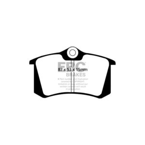 EBC VW Golf Mk3 Greenstuff 2000 Rear Brake Pads (1991-1997) 8 EBC VW Golf Mk3 Greenstuff 2000 Rear Brake Pads (1991-1997)