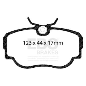 EBC BMW 3-Series E30 Yellowstuff Front Brake Pads (1983-1991) 9 EBC BMW 3-Series E30 Yellowstuff Front Brake Pads (1983-1991)