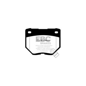 EBC Subaru Impreza Greenstuff 2000 Rear Brake Pads (2001-2007) 11 EBC Subaru Impreza Greenstuff 2000 Rear Brake Pads (2001-2007)