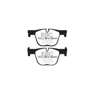 EBC BMW 3-Series F30 Greenstuff 2000 Rear Brake Pads (2011-2019) 8 EBC BMW 3-Series F30 Greenstuff 2000 Rear Brake Pads (2011-2019)