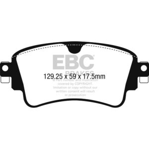 EBC Audi A4 B9/B9.5 Greenstuff 2000 Rear Brake Pads 10 EBC Audi A4 B9/B9.5 Greenstuff 2000 Rear Brake Pads