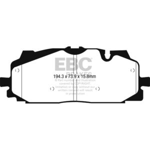 EBC Audi A3 8Y Greenstuff 2000 Front Brake Pads 9 EBC Audi A3 8Y Greenstuff 2000 Front Brake Pads