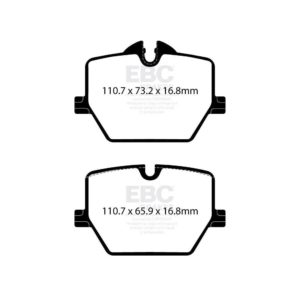 EBC BMW 3-Series G20 Greenstuff 2000 Rear Brake Pads 12 EBC BMW 3-Series G20 Greenstuff 2000 Rear Brake Pads