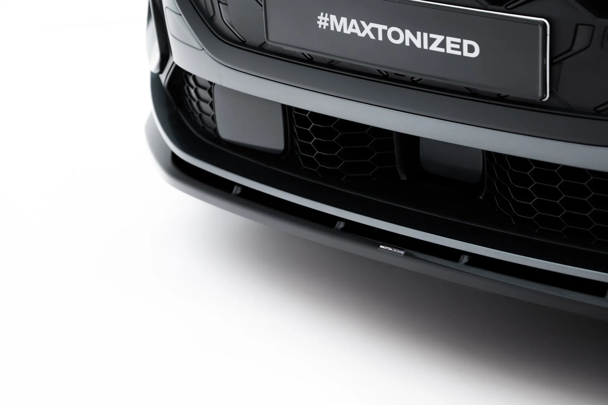 Maxton Design Front Splitter for Audi SQ5 Sportback / SUV Mk3 (2012-2016) 3 Maxton Design Front Splitter for Audi SQ5 Sportback / SUV Mk3 (2012-2016) - Image 3