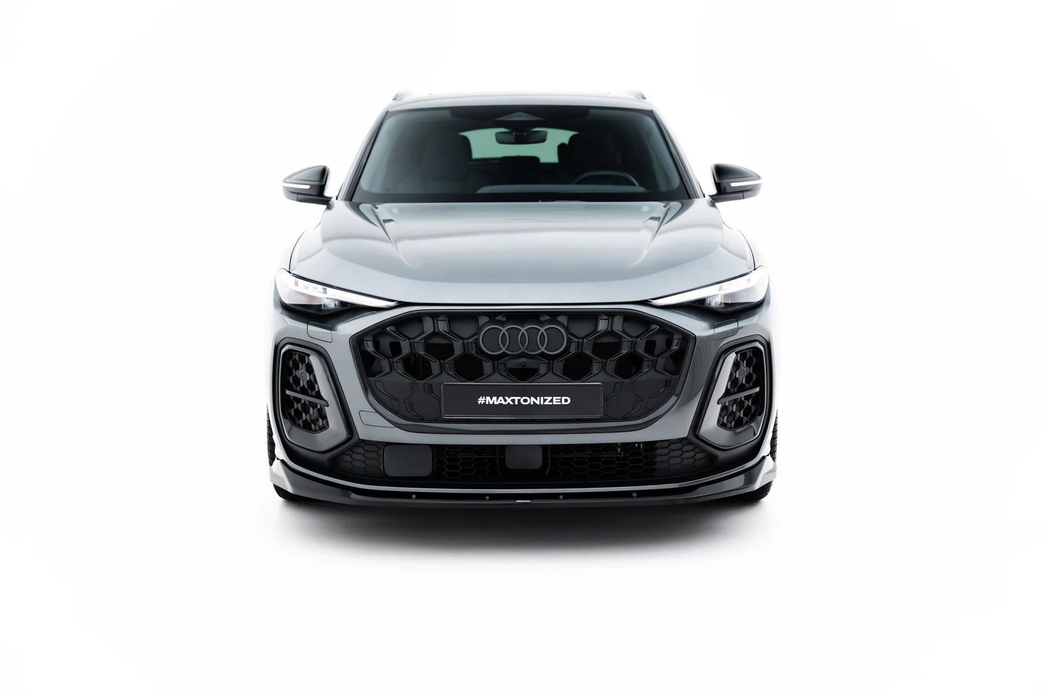 Maxton Design Front Splitter for Audi SQ5 Sportback / SUV Mk3 (2012-2016) 2 Maxton Design Front Splitter for Audi SQ5 Sportback / SUV Mk3 (2012-2016) - Image 2