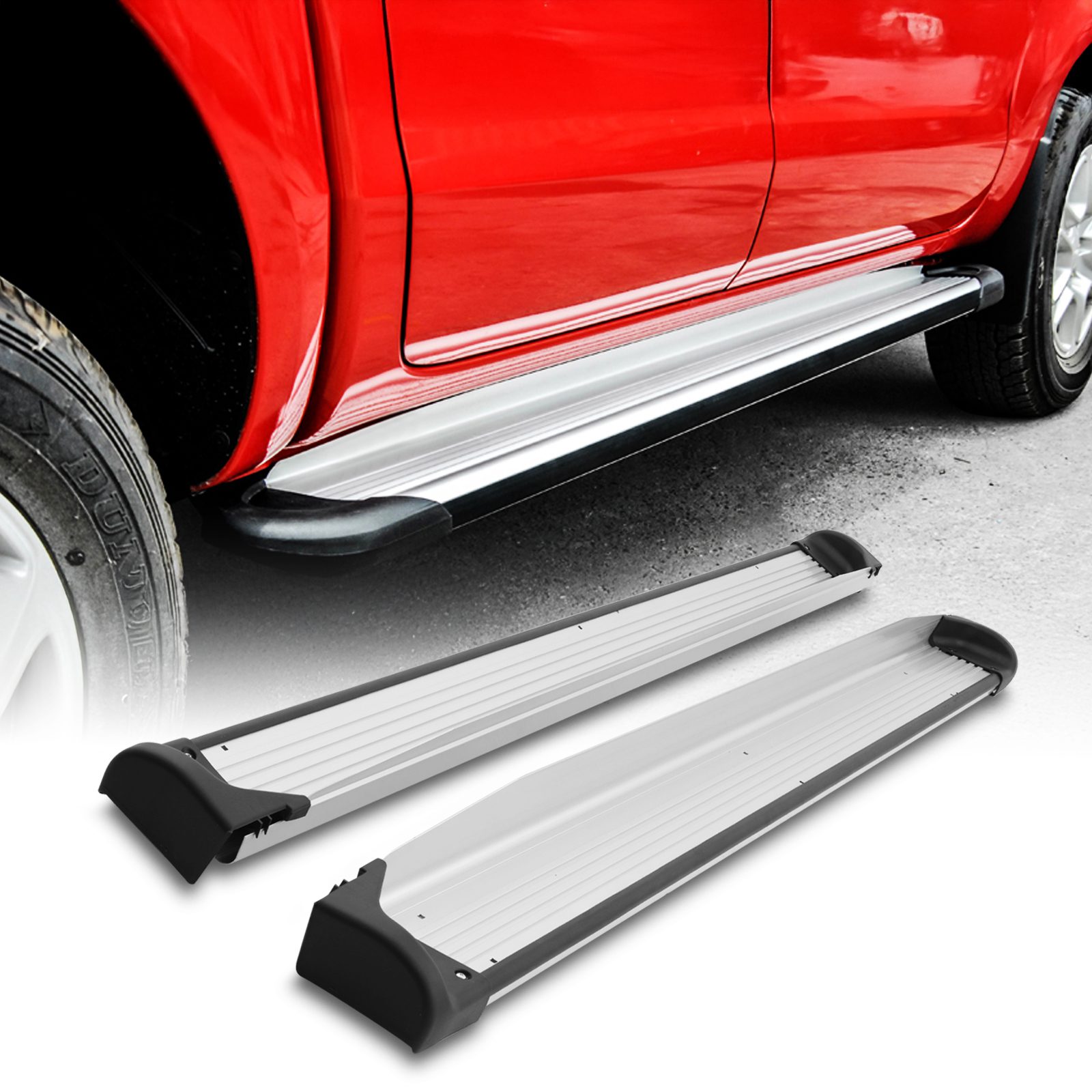 MACH 4x4 - Toyota Hilux Side Steps (Vigo 2005-2014) 1 MACH 4x4 Toyota Hilux