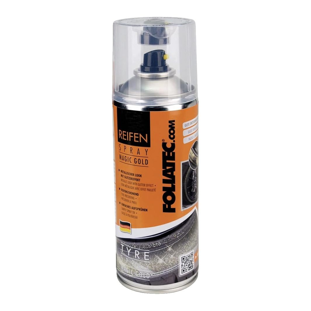 Foliatec Tyre Spray Magic Gold 1x400ml (F2701) 1 Foliatec Tyre Spray Magic Gold 1x400ml (F2701)