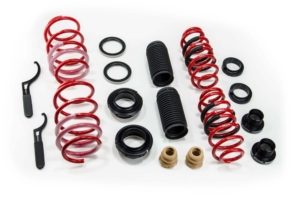 MTS Technik - VW Golf Mk8 Hatchback Adjustable Lowering Springs (CD1) 2019+ – 10-30mm F / 0-20mm R, Multilink Rear, FA 1001-1130kg
