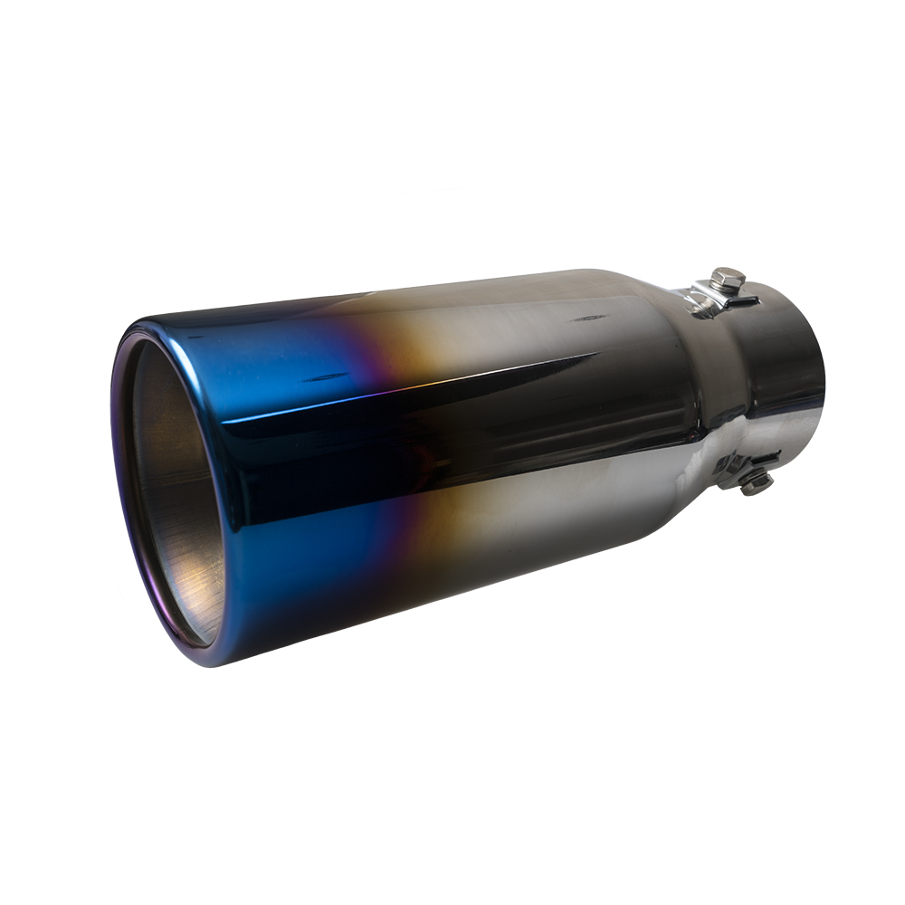 Auto Choice Rolled Burnt End Exhaust Tip 1 Auto Choice Rolled Burnt End Exhaust Tip