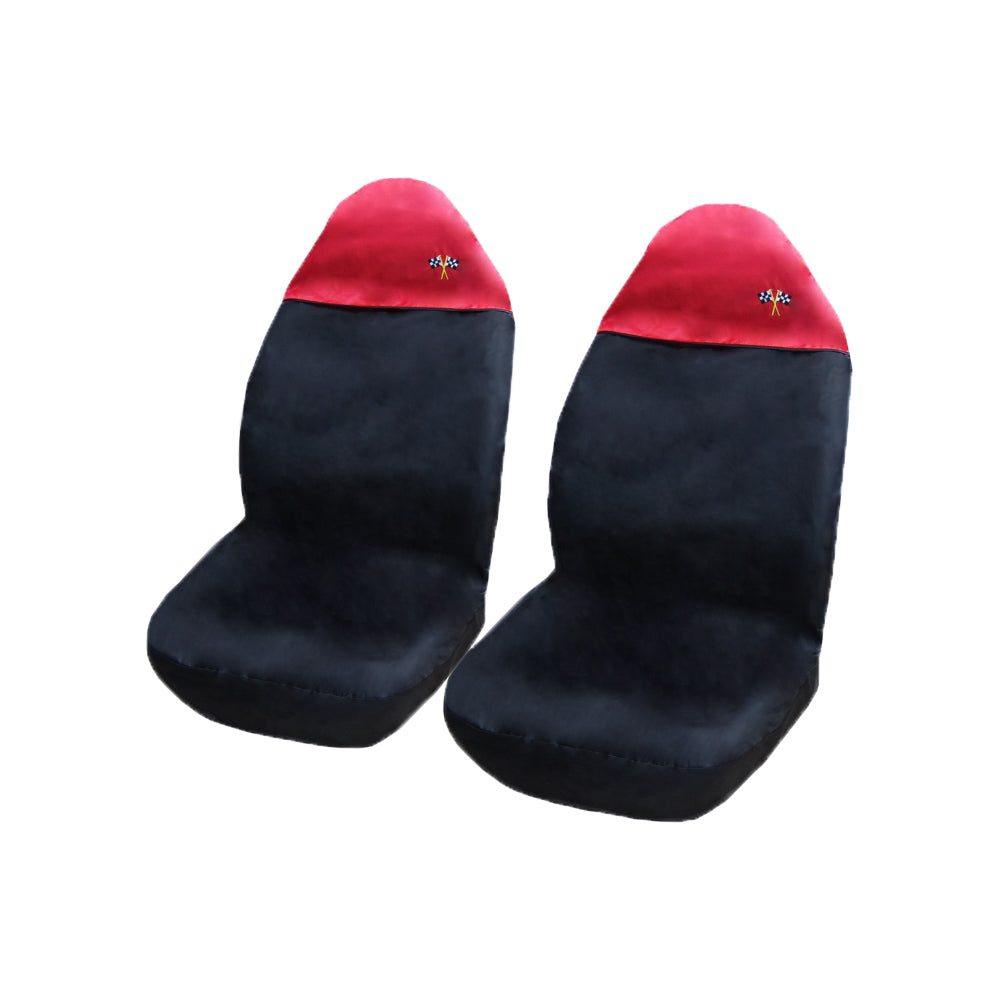 Auto Choice Large Red Top Seat Cover 1 Auto Choice Large Red Top Seat Cover