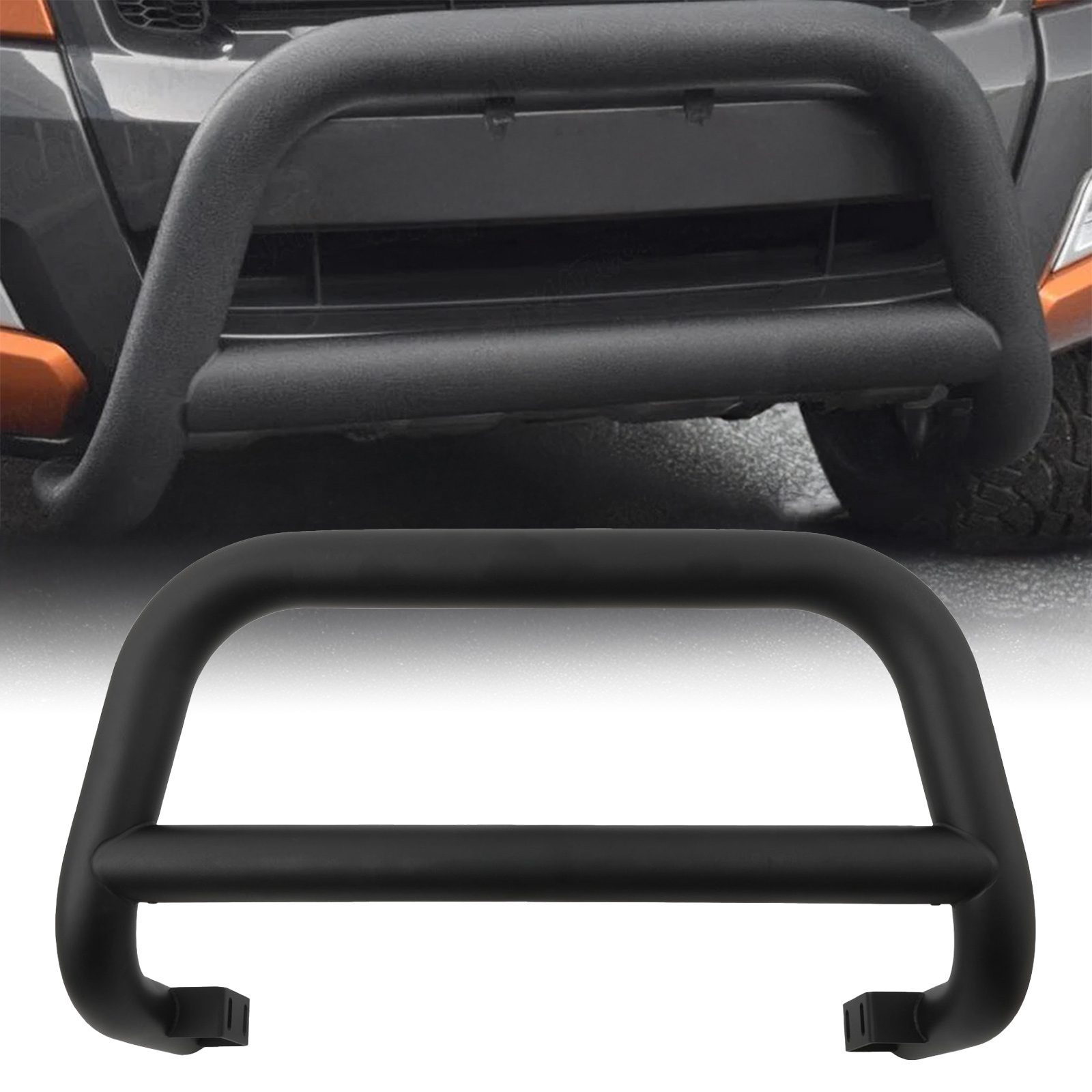 MACH 4x4 - Ford Ranger Matte Black Steel Bull Bar (T6 2012-2014) 1 MACH 4x4 - Ford Ranger Matte Black Steel Bull Bar (T6 2012-2014)