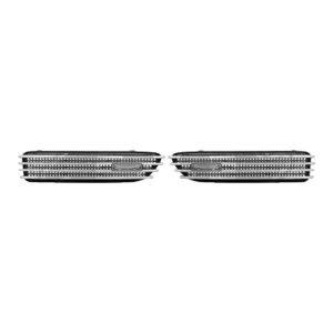 BMW 3 Series E46 Front Bumper Grille Set (1998-2001) 8 BMW 3 Series E46 Front Bumper Grille Set (1998-2001)