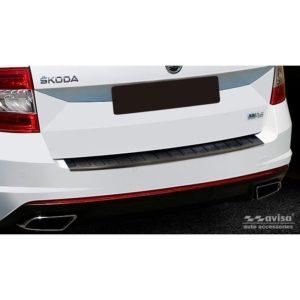 Avisa Skoda Octavia Mk3 5E Stainless Rear Bumper Protector (2013-2020) 9 Avisa Skoda Octavia Mk3 5E Stainless Rear Bumper Protector (2013-2020)