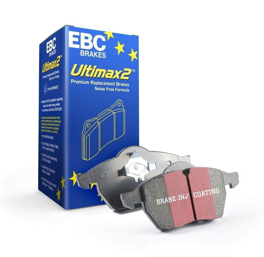 EBC BMW 3-Series F30 Ultimax Rear Brake Pads (2011-2019) 2 EBC BMW 3-Series F30 Ultimax Rear Brake Pads (2011-2019) - Image 2